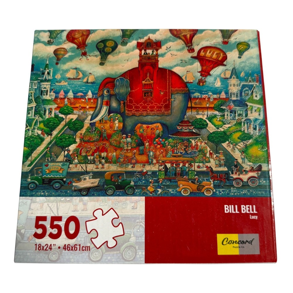 Concord "Lucy" 550-Piece Jigsaw Puzzle — 18x24"